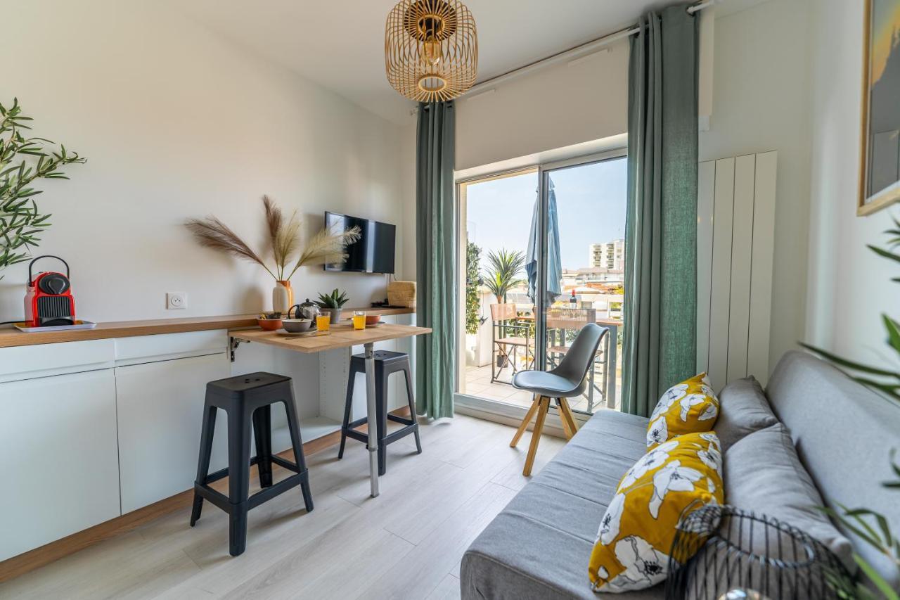 Piton Des Neiges - Nid Douillet Terrasse Vue Port Apartment Arcachon Exterior foto
